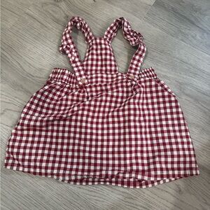 H&M Red and White Checkered Kids Casual Dress